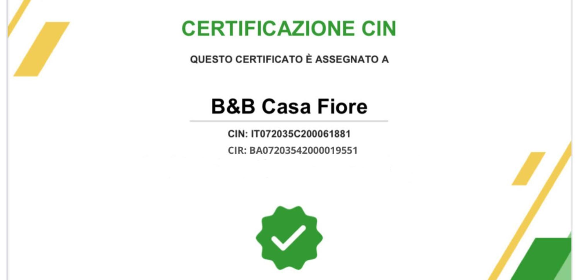 B&B Casa Fiore Polignano a Mare Exteriör bild